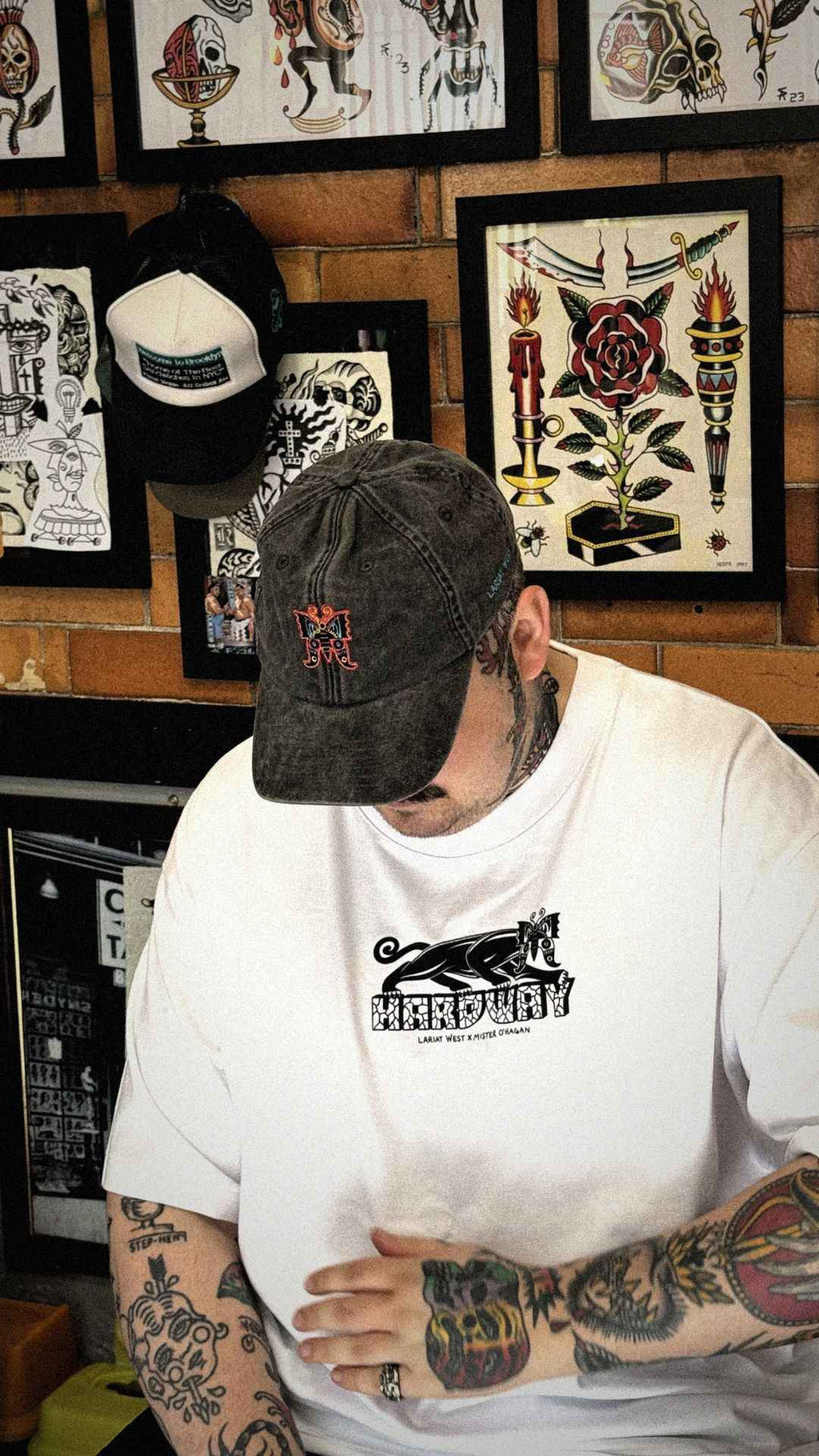 O'Hagan Butterfly | Vintage Cotton Dad Hat