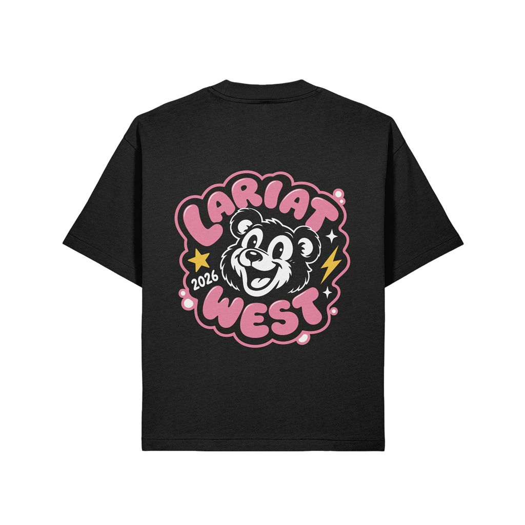 Bonzo Bubble Oversized Tee — sleeve detail