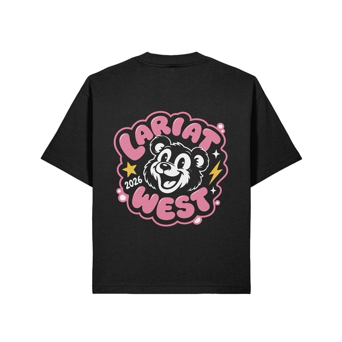 Bonzo Bubble Oversized Tee — sleeve detail