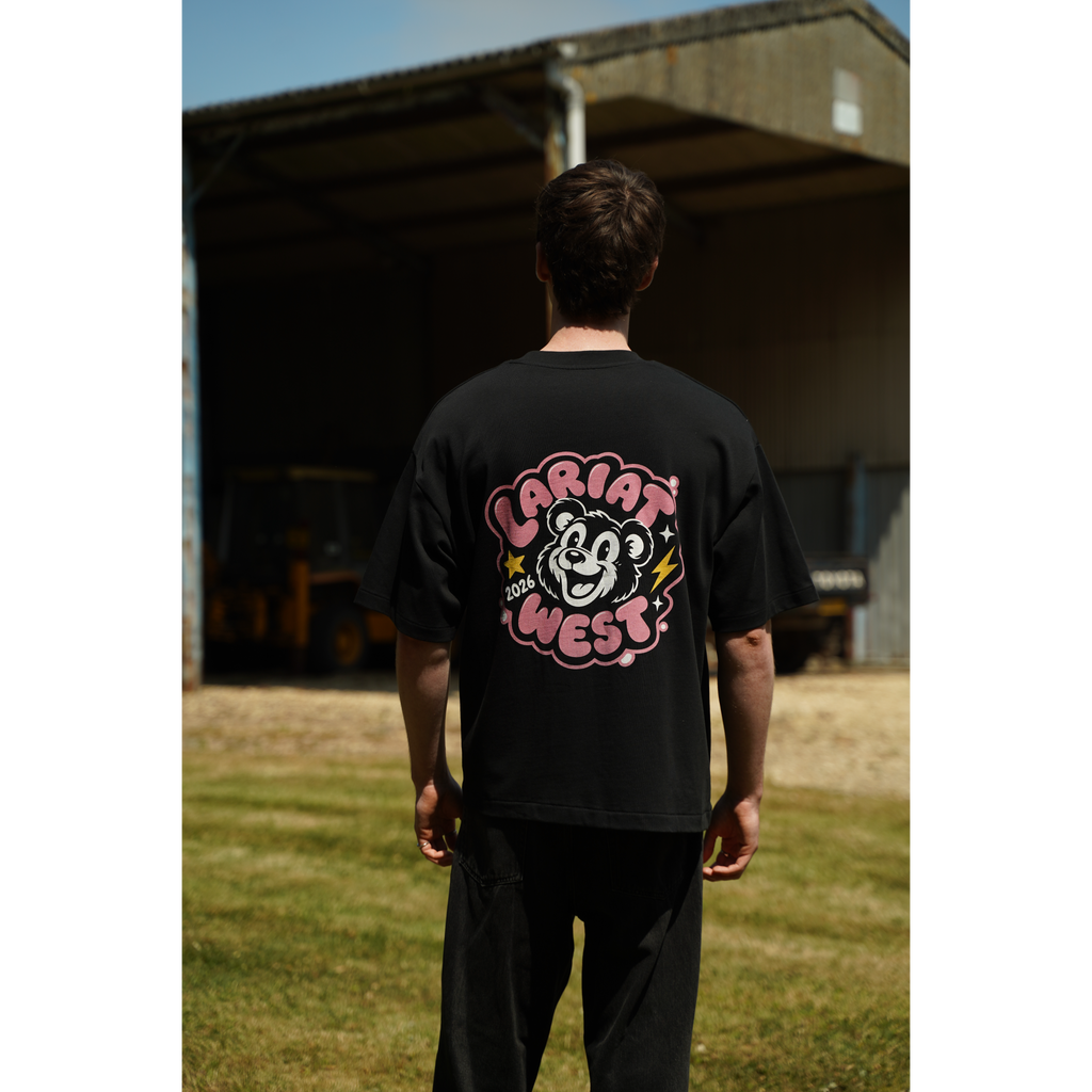 Bonzo Bubble Oversized Tee — back view