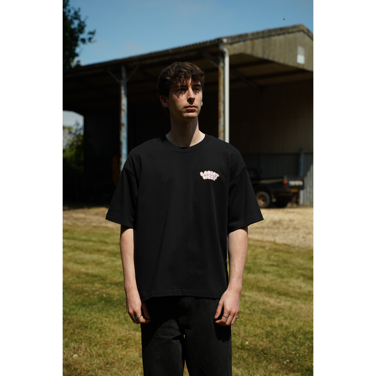 Bonzo Bubble Oversized Tee — front view