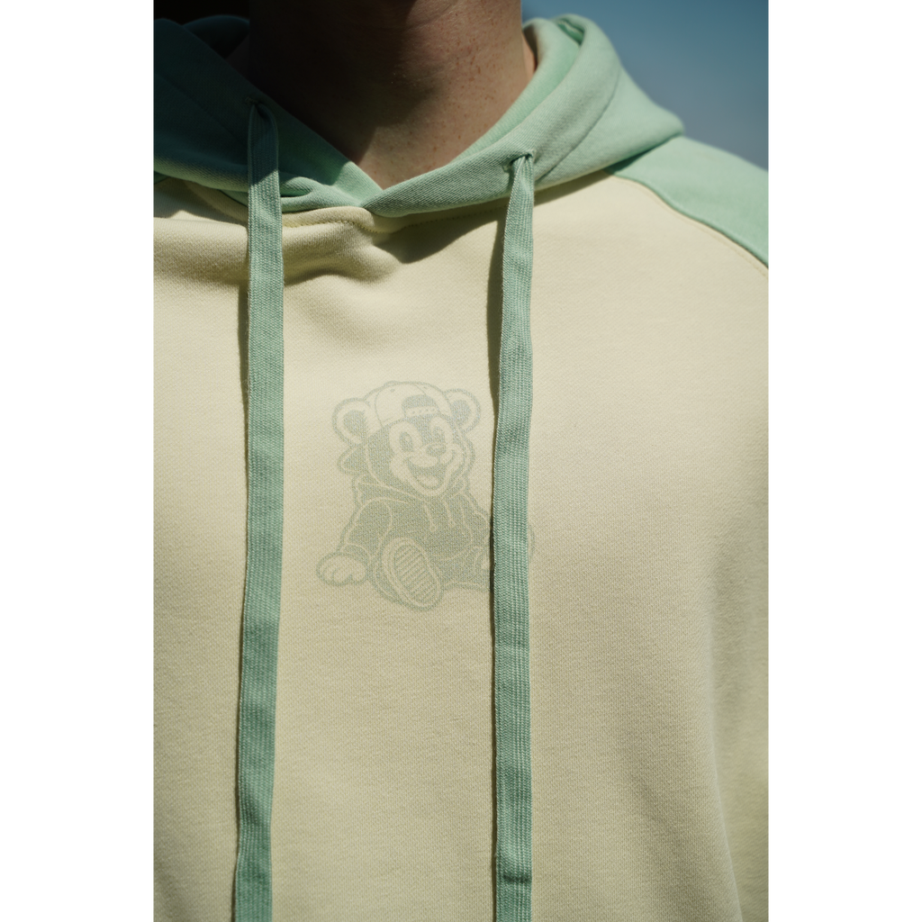 Cub | Raglan Sleeve Hoodie back view