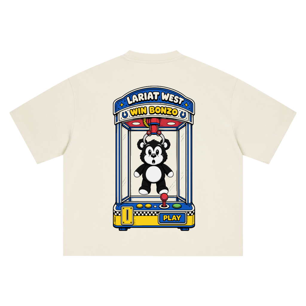 Grabber Machine Boxy Oversized Tee — lifestyle
