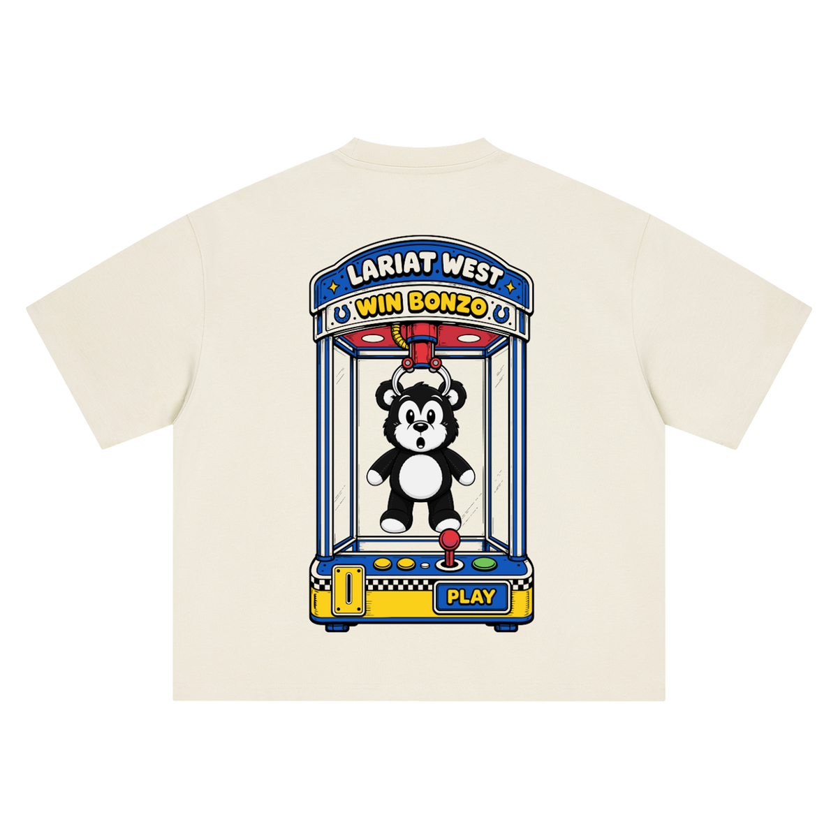 Grabber Machine Boxy Oversized Tee — lifestyle