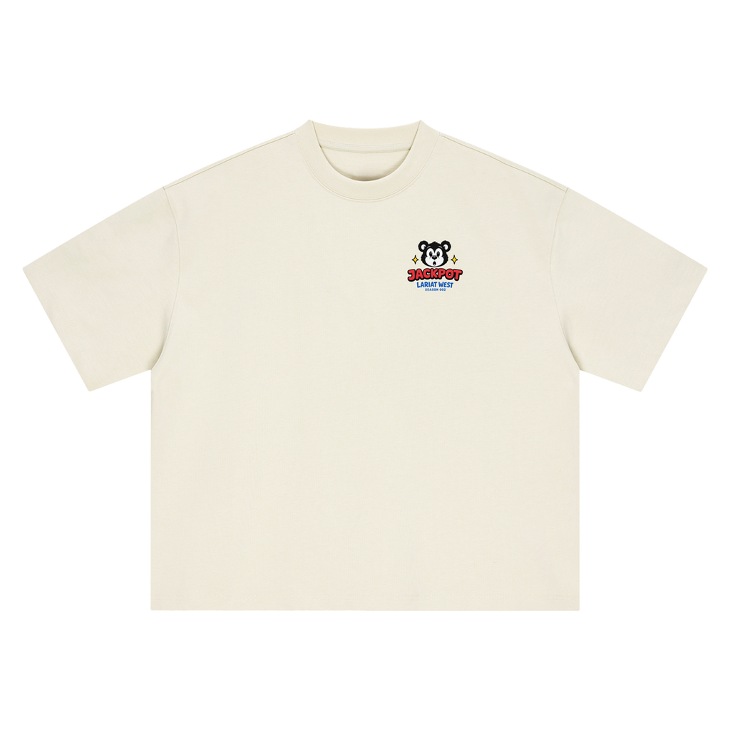 Grabber Machine Boxy Oversized Tee — full body