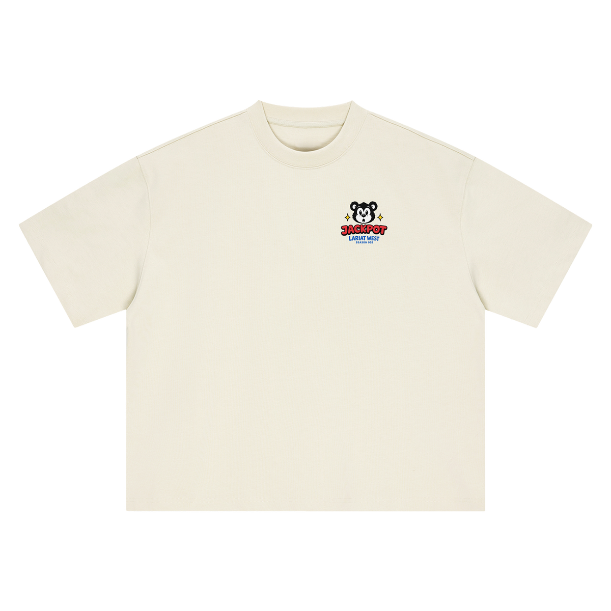 Grabber Machine Boxy Oversized Tee — full body