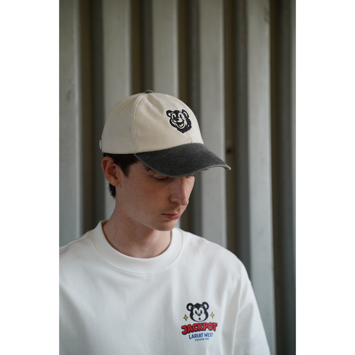 OG Bonzo | Dad Cap front view, classic dad hat, Bonzo hand-drawn logo